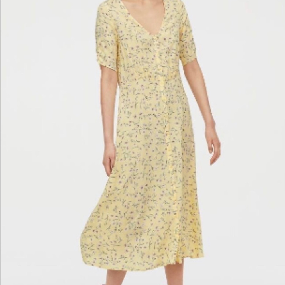 H&M floral midi dress